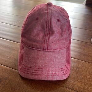 Keds | Red Washed Denim Hat